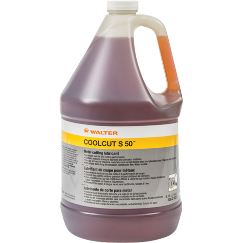 Coolcut S-50 Water-Miscible Cutting Lubricant, Gallon Equipex