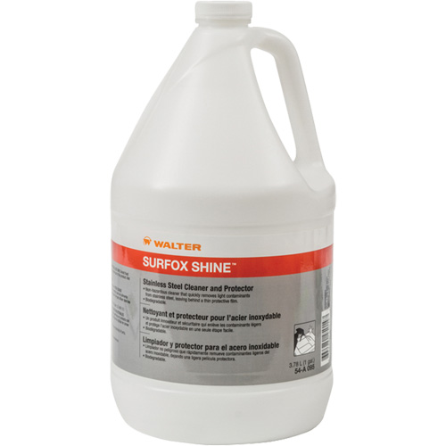 Surfox Shine Stainless Steel Cleaner/Protector, 3.78 L, Gallon Equipex