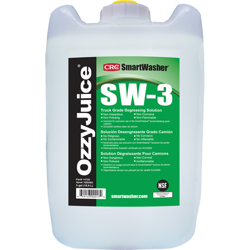 SmartWasher&reg; OzzyJuice&reg; Truck Grade Degreasing Solution, Jug Equipex