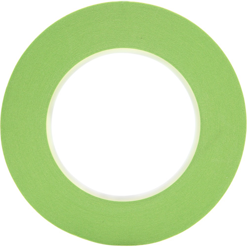 Scotch&reg; 233+ Performance Masking Tape, 3 mm (1/8") x 55 m (180'), Green Equipex