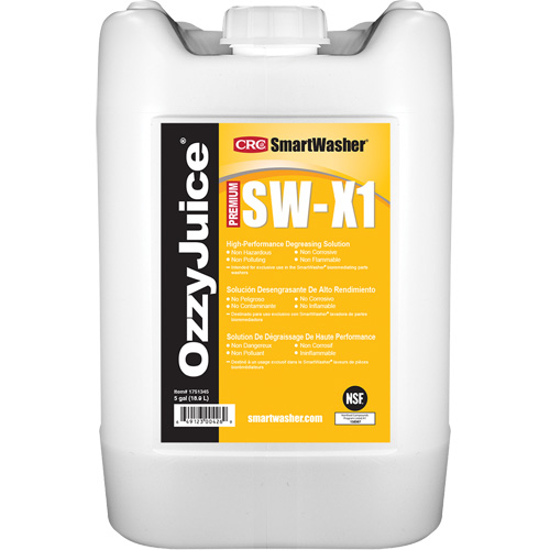 SmartWasher&reg; OzzyJuice&reg; SW-X1 HP Degreasing Solution, Jug Equipex