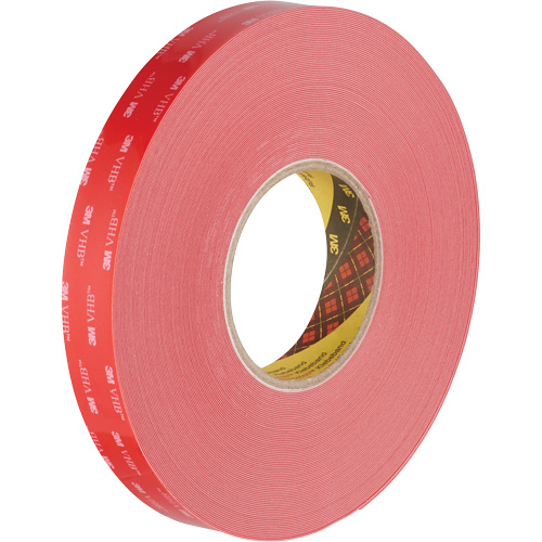 VHB Tape, 32.9 m (108') L x 1117.6 mm (44") W, 0.015 mm, Acrylic Equipex