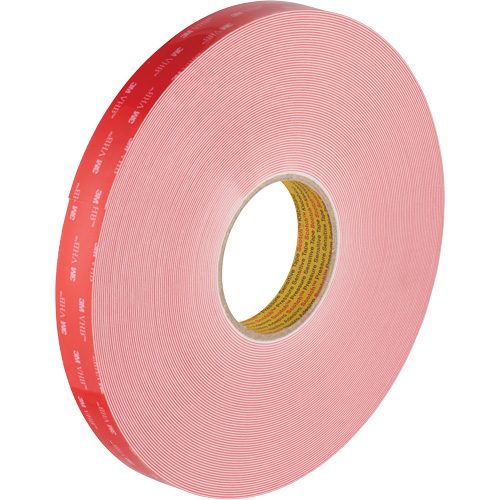VHB Tape, 32.9 m (108') L x 1117.6 mm (44") W, 0.028 mm, Acrylic Equipex