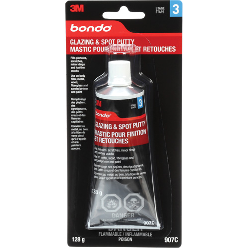 Bondo&reg; Glazing & Spot Putty, 4.5 oz., Tube Equipex