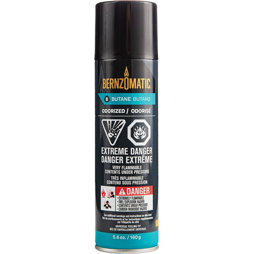 Bouteille &agrave; gaz 5,6 oz jetable, Butane Equipex
