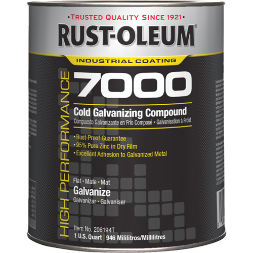 Compos&eacute; de galvanisation &agrave; froid performant du syst&egrave;me 7200, Canette Equipex