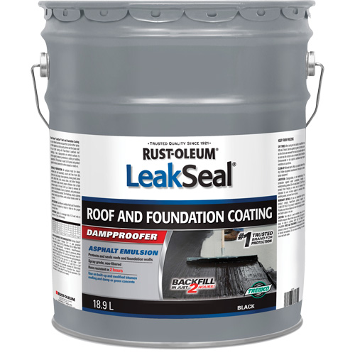 Rev&ecirc;tement de plancher et fondation LeakSeal Equipex