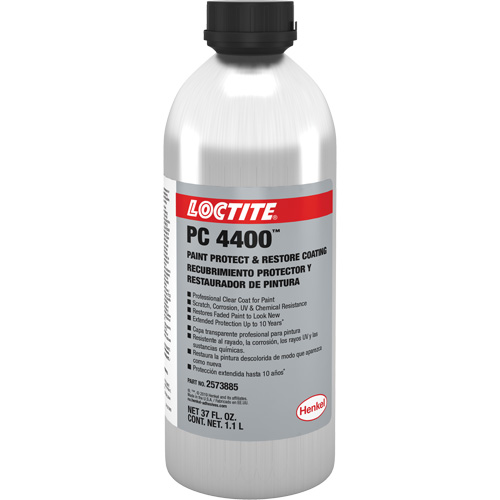 Appr&ecirc;t de protection et de restauration de la peinture PC 4400, 1,1 L, Canette a&eacute;rosol, Transparent Equipex