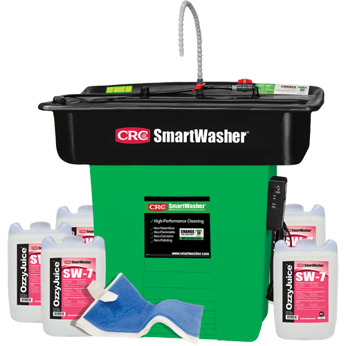 Trousse de bassin de nettoyage de pi&egrave;ces Supersink SmartWasher SW-728 Equipex
