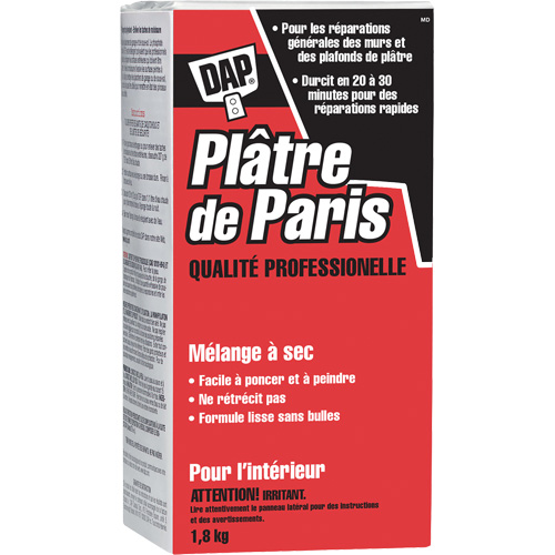 M&eacute;lange sec de pl&acirc;tre de Paris, 2 kg, Boîte Equipex
