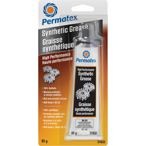 Graisse synth&eacute;tique Permatex pour usages multiples, 85 g, Tube Equipex