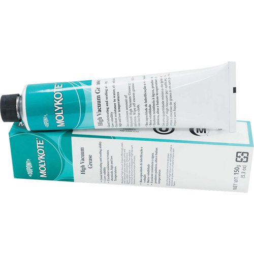 Graisse pour vide pouss&eacute; &agrave; base de silicone Molykote, 5,3 oz, Tube Equipex