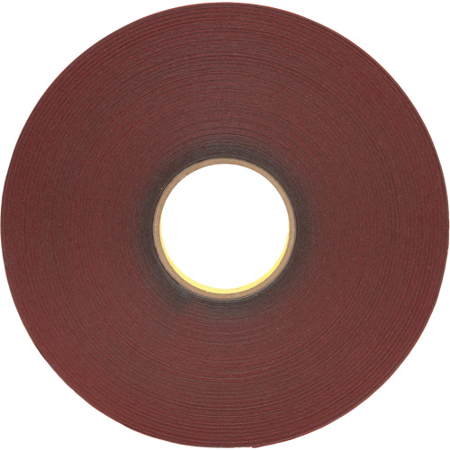 Ruban 4646 VHB, 33 m (108') lo x 12,7 mm (1/2") la, 25 mils, Acrylique Equipex
