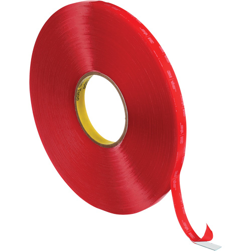 Ruban VHB, 33 m (108') lo x 12 mm (1/2") la, 40 mils, Acrylique Equipex