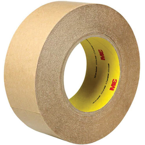Double-Coated Tape, Tissue, 48 mm (2") W x 55 m (180') L, 4 mils Thick Equipex