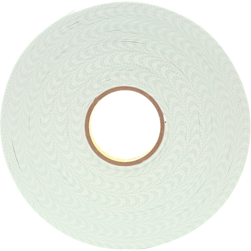 Ruban double face en mousse d'ur&eacute;thane, 33 m (108') lo x 25,4 mm (1") la, 62,5 mils, Ur&eacute;thane Equipex