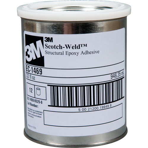 Scotch-Weld Adhesive, 0.94 L, Pail, One-Part, Off-White Equipex