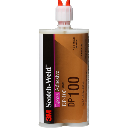 Scotch-Weld Adhesive, 200 ml, Cartridge, Two-Part, Translucent Equipex