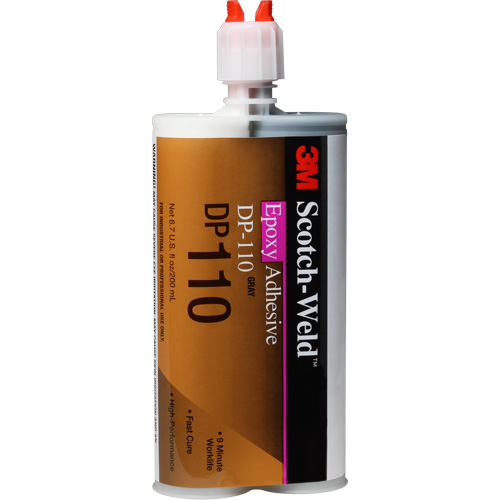Scotch-Weld Adhesive, 200 ml, Cartridge, Two-Part, Grey Equipex