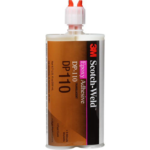 Scotch-Weld Adhesive, 200 ml, Cartridge, Two-Part, Translucent Equipex