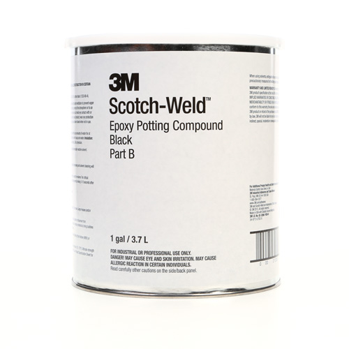 Scotch-Weld Potting Compound, 1 gal., Pail, Two-Part, Black Equipex