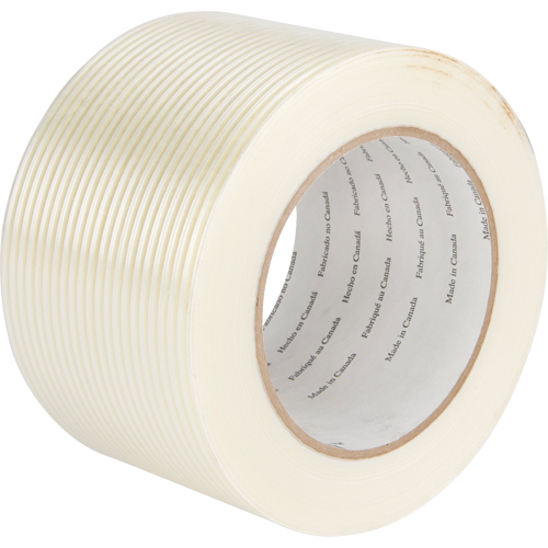 Scotch&reg; Filament Tape, 4 mils Thick, 72 mm (3") x 55 m (180')  Equipex