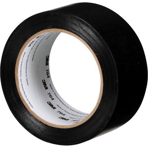 764 General-Purpose Vinyl Tape, 50.8 mm (2") W x 32.9 m (108') L, 5 mils, Black Equipex