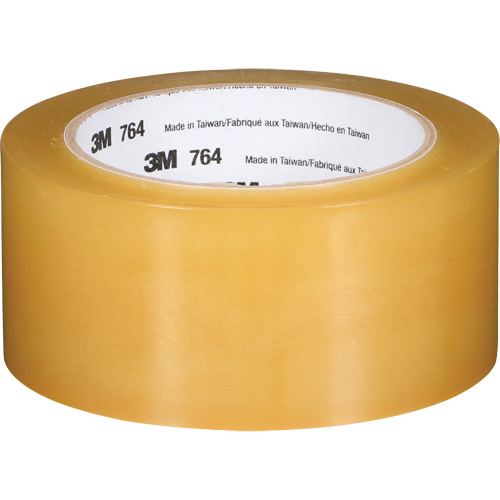 Ruban en vinyle pour travaux g&eacute;n&eacute;raux 764, 50,8 mm (2") la x 32,9 m (108') lo, 5 mils, Transparent Equipex