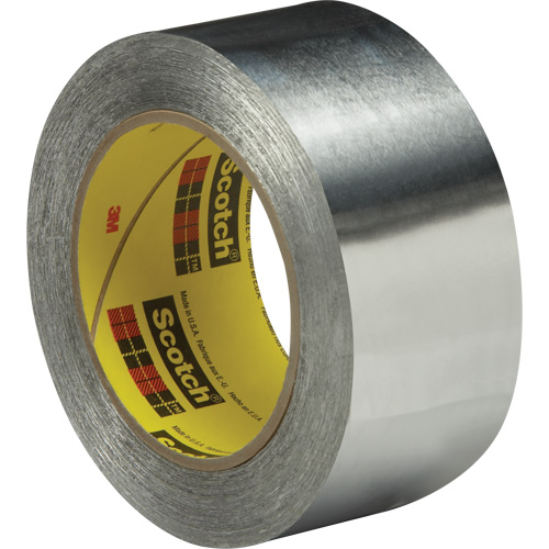 Feuille d'aluminium autocollante, &eacute;paisseur 2 mils, 51 mm (2") x 55 m (180') Equipex