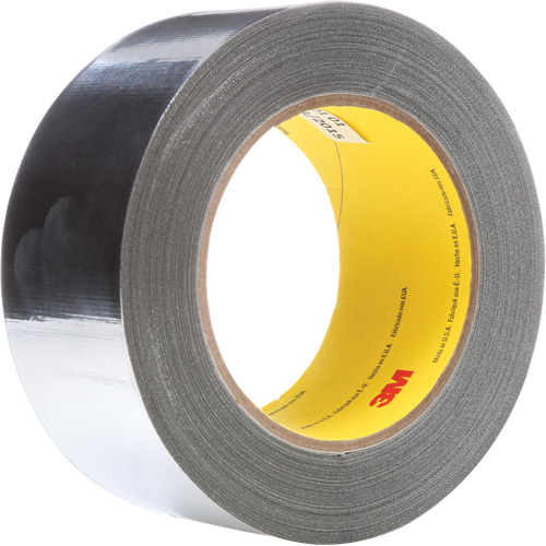High-Temperature Foil-Glass Cloth Tape, 7.3 mils Thick, 48 mm (1-7/8") x 33 m (108') Equipex