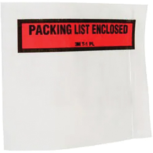 Pochette pour bordereau d'exp&eacute;dition, 5-1/2" lo x 4-1/2" la, Style Insertion par extr&eacute;mit&eacute; Equipex