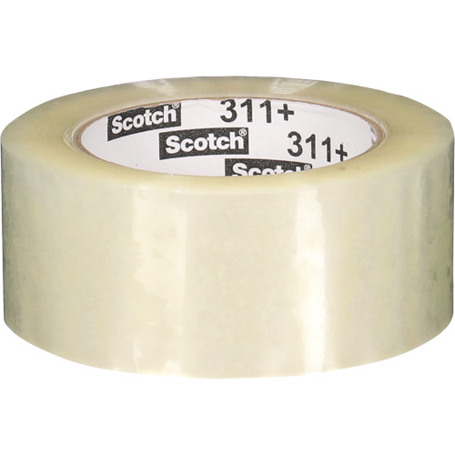Scotch&reg; 311+ Box Sealing Tape, Acrylic Adhesive, 48 mm (1-22/25") x 100 m (328') Equipex