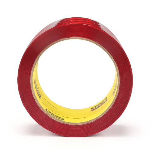 Scotch&reg; Box Sealing Tape 373, Hot Melt Adhesive, 2.5 mils, 72 mm (3") x 50 m (164') Equipex