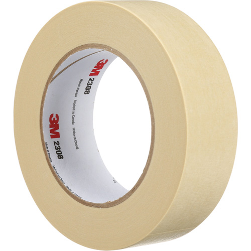 Masking Tape, 36 mm (1-1/2") x 55 m (180'), Beige Equipex