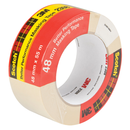 Ruban-cache 2308, 48 mm (2") x 55 m (180'), Havane Equipex