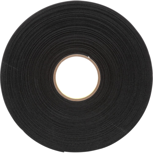 Ruban de mousse en vinyle 4516, 25,4 mm (1") la x 32,9 m (108') lo, 62 mils, Noir Equipex