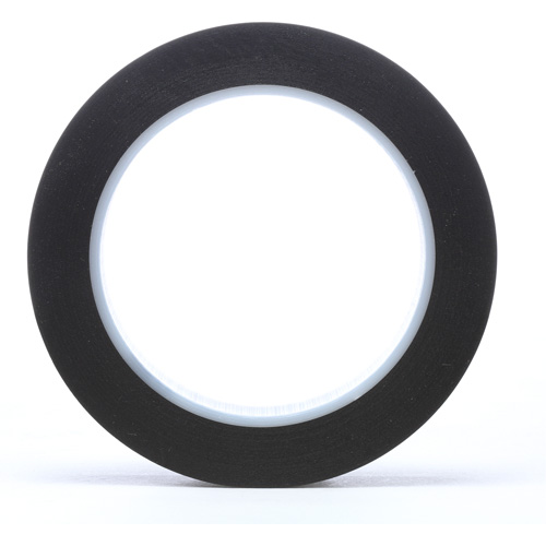 471 Vinyl Tape, 19 mm (3/4") W x 32.9 m (108') L, 5.2 mils, Black Equipex