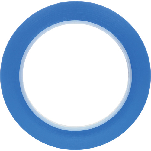 Ruban en vinyle 471, 6 mm (1/4") la x 32,9 m (108') lo, 5,2 mils, Bleu Equipex