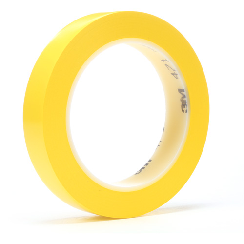 471 Vinyl Tape, 25.4 mm (1") W x 32.9 m (108') L, 5.2 mils, Clear Equipex