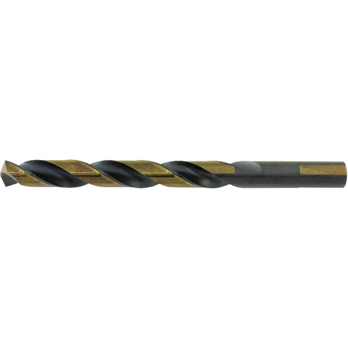 Jet-Kut&reg; Black & Gold Premium M2 Prentice Drill Bit, 9/16", High Speed Steel, 135° Point Equipex