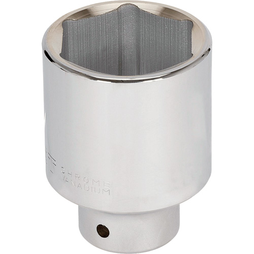 Douille chrom&eacute;e, 1-5/16", Prise 3/4", 6 pans, Profond Equipex