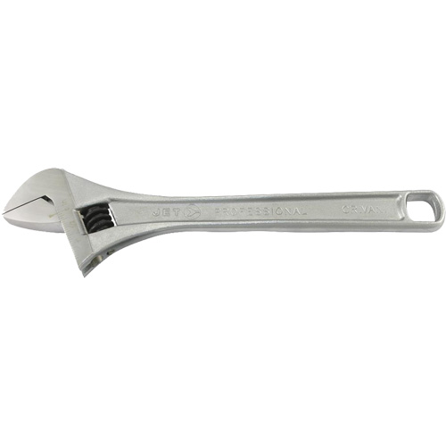 AWP-18 Super Heavy-Duty Professional Adjustable Wrench, 18" L, 2-5/16" Max Width, Plain Equipex