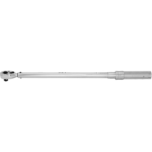 JITW-12250 Cl&eacute; dynamom&eacute;trique de gamme industrielle, &agrave; cliquer, Entraînement 1/2" carr&eacute;, 50 - 250 lb-pi Equipex