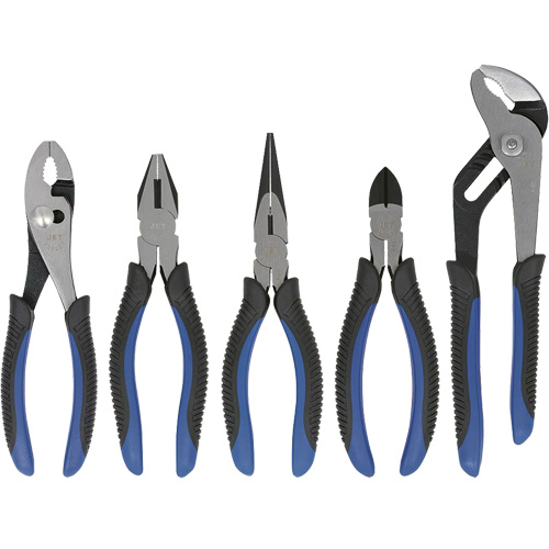 JIPS-5SHD Super Heavy-Duty Industrial Pliers Set, 5 Pieces Equipex
