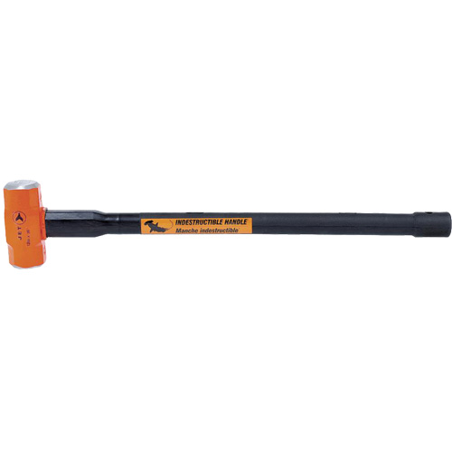 USH-1236 Super Heavy-Duty Indestructible Handle Sledge Hammer, 12 lbs., 36", Solid Steel Handle Equipex
