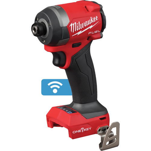 Visseuse &agrave; chocs &agrave; t&ecirc;te hexagonale M18 Fuel avec One-Key (outil seul), 1/4", 2000 lb-po Couple max., 18 V, Lithium-ion Equipex