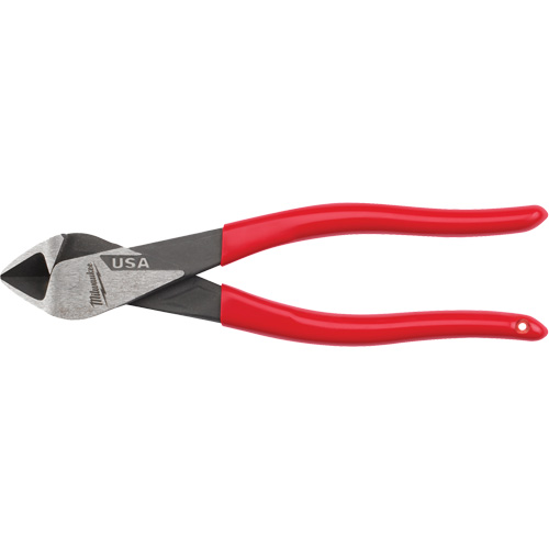 Diagonal Dipped Grip Cutting Pliers, 8" L Equipex