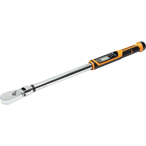Cl&eacute; dynamom&eacute;trique &agrave; t&ecirc;te flexible avec angle, &eacute;lectronique, Entraînement 1" carr&eacute;, 25 - 250 lb-pi/301 - 3010 lb-po Equipex