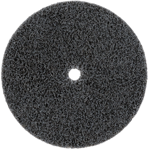 Meule homog&egrave;ne Scotch-Brite EXL, 3" x 1/2", Arbre de 1/4" Equipex