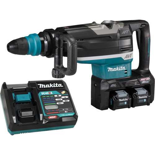 Marteau rotatif sans fil avec moteur sans balai XGT SDS-Max, 80 V, 2", 16 lb-pi, 150-310 tr/min Equipex